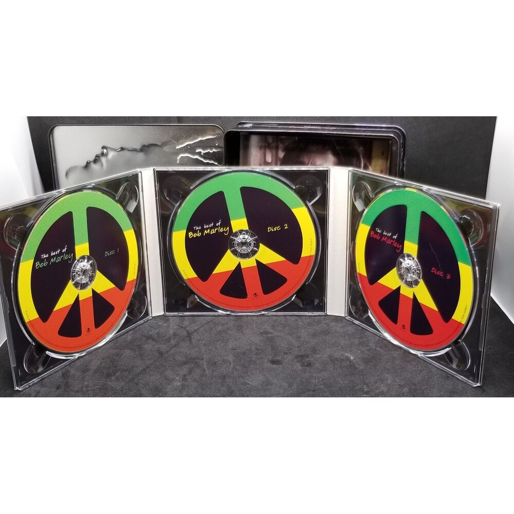 Forever Bob Marley 3-disc CD box set in a collectible tin - Picture 8 of 11